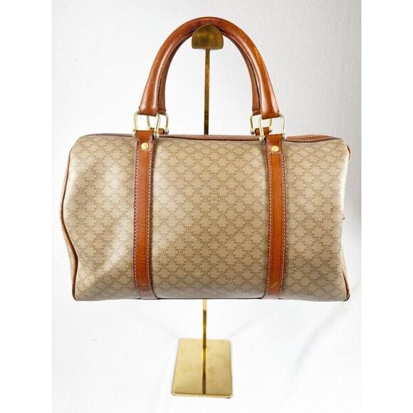 Vintage Celine Macadam Boston Bag – Classic & Timeless - Picture 2 of 16